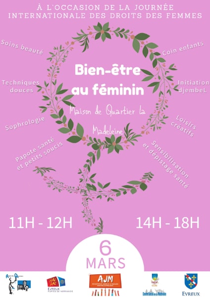 Affiche Journée des droits de la femme